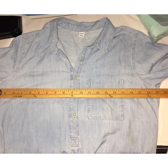 Old Navy Shirt Dress size M - Picture 6 of 8